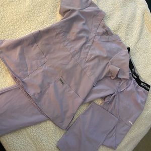 greys anatomy scrub set